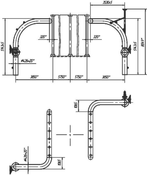 Система подвода газа